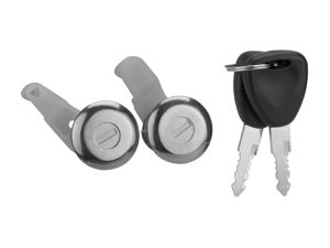 CILINDRO PUERTA NS PLATINA RN CLIO 02-10 JUEGO METAL CROMO DER/IZQ MNJ