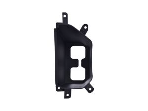 REJILLA DEFENSA DELANTERA GM SIERRA 16-18 NEGRA C/HOYO P/GANCHO DER
