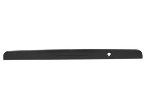 MOLDURA 5TA PUERTA TY HIACE 06-18 SIN MANIJA CON HOYO PARA LLAVE SIN LUZ DE PLACA NEGRA CORRUGADA