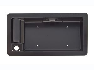 MANIJA 5TA PUERTA FD ECONOLINE 92-07 C/PORTA PLACA NEGRA LISA