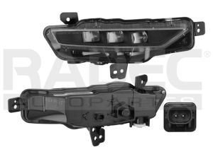 FARO NIEBLA AC RDX 19-22 C/LEDS DEPO DER