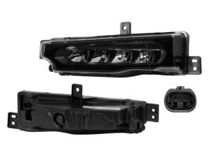 FARO NIEBLA BW X3 18-21 NEGRO C/LEDS DEPO IZQ