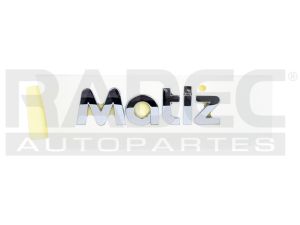 EMBLEMA CAJUELA CV MATIZ 05-15 CROMADO ORIGINAL
