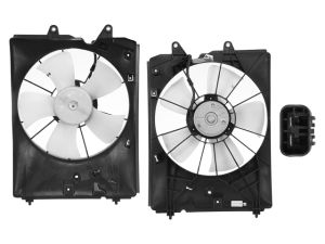 MOTOVENTILADOR AC MDX 10-13 V6 3.7L P/RAD SENCILLO COMPLETO 2 PINES ZC/KS