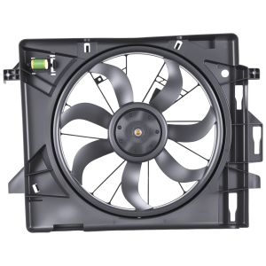 MOTOVENTILADOR CR GRAND CARAVAN 08-20 V6 3.3, 3.6, 3.8, 4.0L P/RAD C/RESISTENCIA SENCILLO COMPLETO 2 Y 2 PINES KF/KS/TY