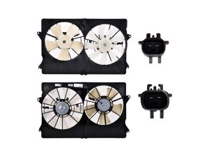 MOTOVENTILADOR CR PACIFICA 04-08 V6 3.5, 3.8, 4.0L DOBLE COMPLETO 2 Y 2 PINES TY