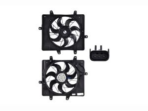 MOTOVENTILADOR CR PT CRUISER 01-05 L4 2.4L S/TURBO P/RAD SENCILLO COMPLETO 3 PINES KS