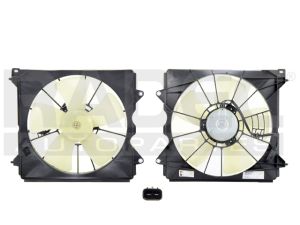 MOTOVENTILADOR HD ACCORD 08-12 L4 2.4L P/RAD SENCILLO COMPLETO 2 PINES KS