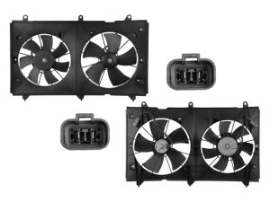 MOTOVENTILADOR HD ACCORD 03-07 L4 2.4L DOBLE COMPLETO 2 Y 2 PINES KF/CN