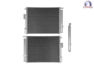 CONDENSADOR AIRE HY SANTA FE 13-18 L4 2.0 LTS AUT C/SECADOR 20 2/7X16 1/2X16MM ALUM SOLD POLAR