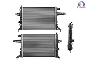 RADIADOR CV ASTRA/ZAFIRA 00-08 L4 1.8 LTS AUT S/AA 21 1/4X14 6/7X23MM ALUM MEC POLAR