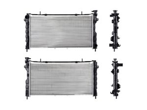 RADIADOR CR CARAVAN/TOWN COUNTRY/VOYAGER/GRAND CARAVAN 05-07 V6 3.3 LTS AUT C/S AA 30 1/3X15 3/5X34MM ALUM MEC POLAR