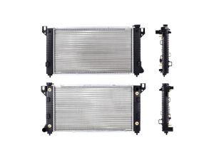 RADIADOR CR CARAVAN/TOWN COUNTRY 96-00 L4/V6 3.0 LTS C/S AA AUT TOMA CRUZADA 26X14 6/7X34MM ALUM MEC POLAR