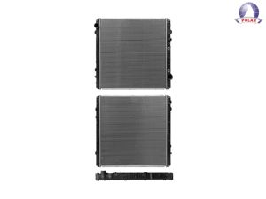 RADIADOR FR CASCADIA 07-17 L6 8.3-14.9 LTS STD TOMAS CRUZADAS 35 5/6X37 5/7X56MM ALUM PLASTICO POLAR