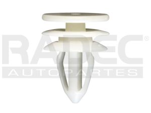 GRAPA DE TAPICERIA CV PICK PU/TRAIL BLAZER 02 Y VARIOS HOYO:11MM/LARGO:17MM BLANCO 15PZ