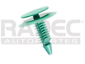 GRAPA DE TAPICERIA CV UPLANDER VARIOS HOYO:7mm/LARGO:24mm/2 CABEZAS VERDE 50PZ