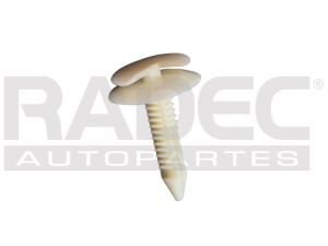 GRAPA DE TAPICERIA CV Y UN HOYO:7MM/LARGO:32MM/2 CABEZAS BLANCO USA 50PZ