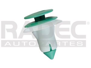 GRAPA DE TAPICERIA DG VANS 01 HOYO:9.5MM/LARGO:17MM/3CABEZAS GIRA BLANCO/VERDE 25PZ