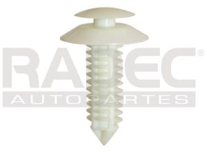 GRAPA DE TAPICERIA FD/CV/AMC -88 HOYO:8MM/LARGO:25MM/2CABEZAS PARAGUAS NEGRO 50PZ