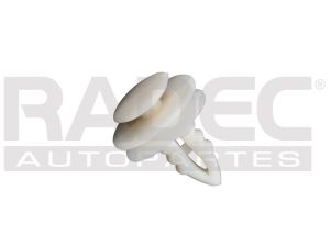 GRAPA DE TAPICERIA FD PU MOD.VIEJO HOYO:8MM/LARGO:17MM 3 CABEZAS -HUECA- BLANCO 50PZ