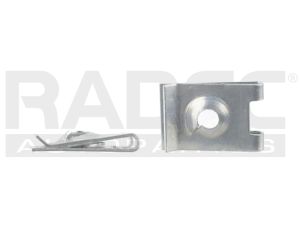 GRAPA DOBLE PARA PIJA 8 Corta 8mm Zinc Brillante