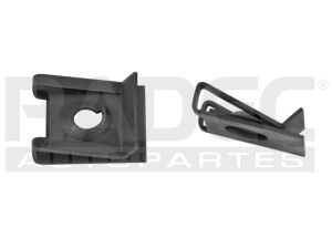 GRAPA DOBLE PARA PIJA UN 14 CORTA 3/8 FOSFATO NEGRO USA 50PZ