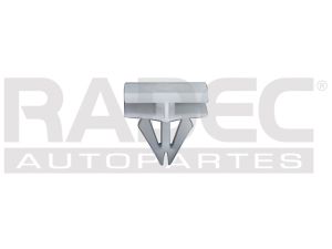 GRAPA MOLDURA CV PICK UP 00 C/EMPAQ HOYO:7/16/LARGO:9/16/CAB.9/16X13/16 BLANCO 15PZ
