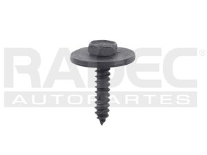 PIJA GRAPA DOBLE UN 8 RONDANA INTEGRADA 20MM/7MM 6 PIEZAS