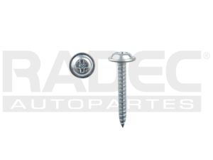 PIJA CAB PLANA CON RONDANA INTEGRADA CROM 8 X 1