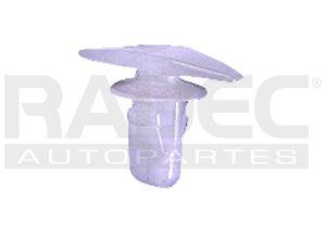 GRAPA PARA HULE DE PUERTA FD F-150 97/+ HOYO:4.8/ LARGO:9 CAB.5X15 50PZ