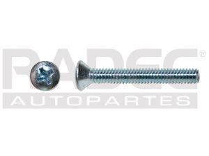TORNILLO CABEZA OVALADA 10-32 X 1/2 Cromado TW 50PZ