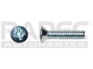 TORNILLO CABEZA OVALADA 8-32 X 3/4 Cromado TW 50PZ
