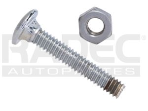 KIT TORNILLO Y TUERCA P/DEFENSA 1/4 X 1-1/2 CRM NAL25PZ