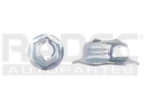 TUERCA RAPIDA GRANDE 8mm Terminado en Zinc USA 25PZ