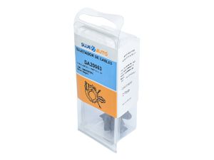 SUJETADOR DE CABLES UN DIAMETRO INT 11/32 DIAMETRO EXT 1/2 2 PIEZAS