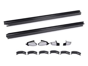 ESTRIBO NS FRONTIER 16-23 LATERALES JUEGO 2 PIEZAS ALUMINIO S/SL/SV/XE/LE/LE 4X4/PLATINUM LE/LE MIDNIGHT EDITION/S 4X4/ATTACK 4X4/PRO-4X/DESERT RUNNER 2.5/4.0 2/4 PUERTAS LINEA ANT