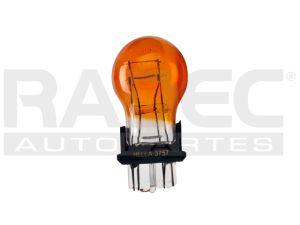 FOCO MINI 27/7W BASE W2 5X 16Q AMBAR 3757A 10PZ