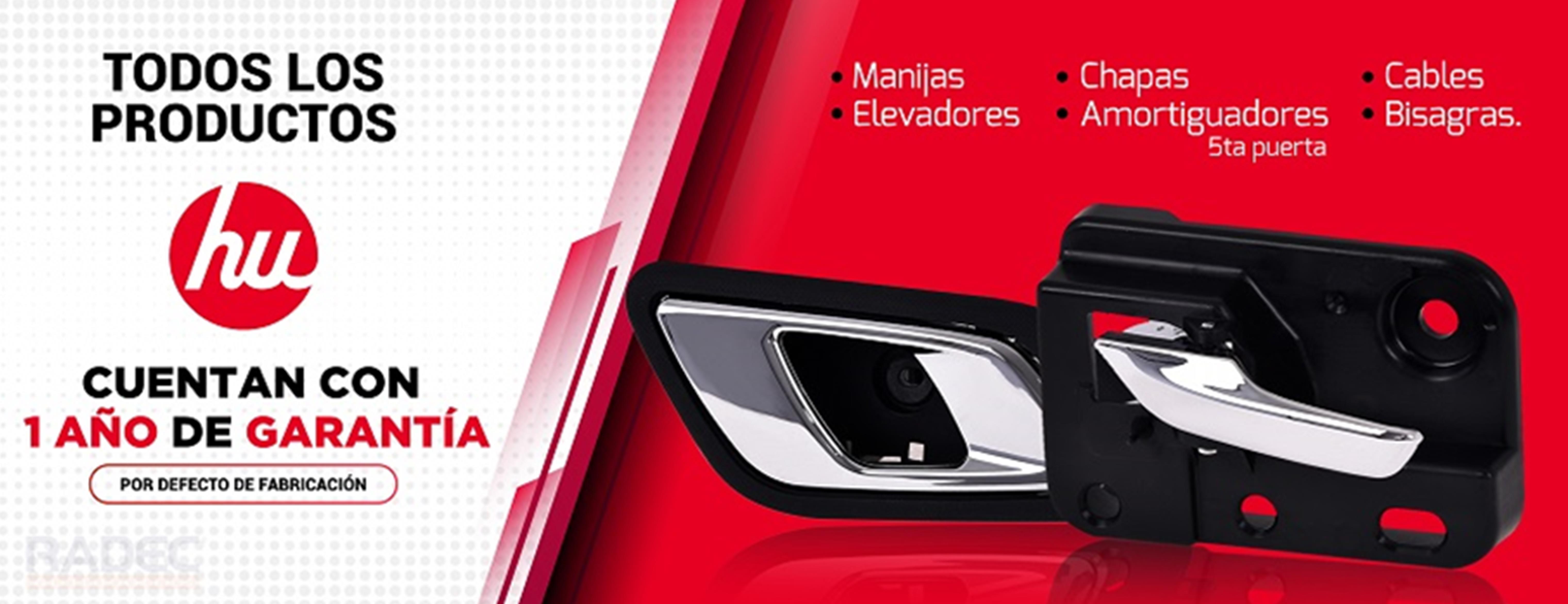 Garantía de Manijas